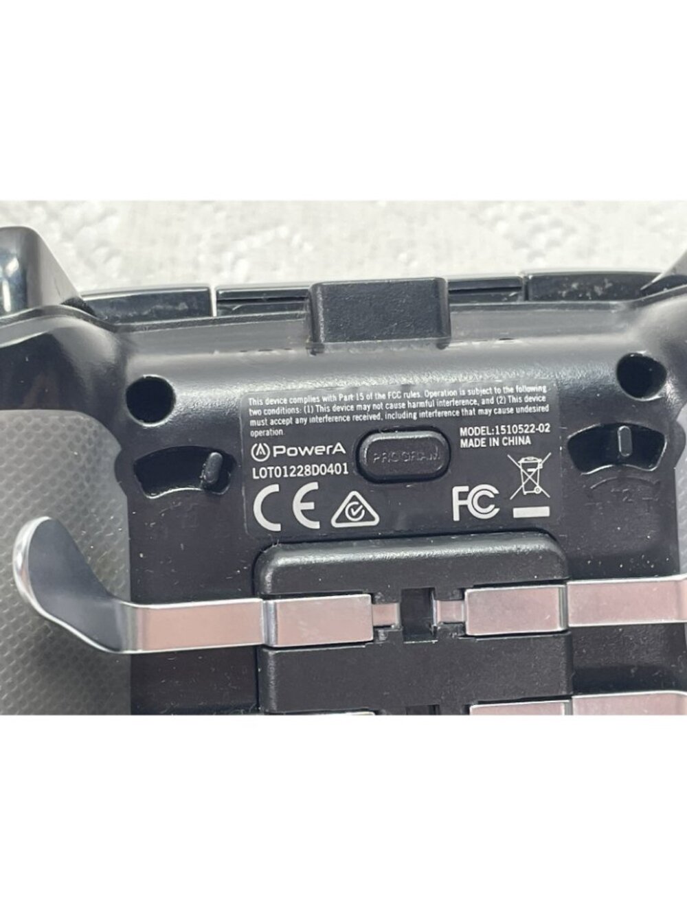 Power A Fusion Pro Wired Controller BLACK for Xbox One & Windows 10 Back Paddles - Picture 6 of 6